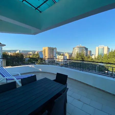 Avalon D608 Big Baolcony Sunny Lägenhet Slăntjev Brjag